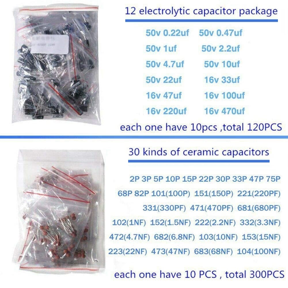 1390pcs-Electronic-Components-Basic-Starter-Kit-LED-Diode-Transistor-Capacitor-Resistance-Potentiome-1757066-4