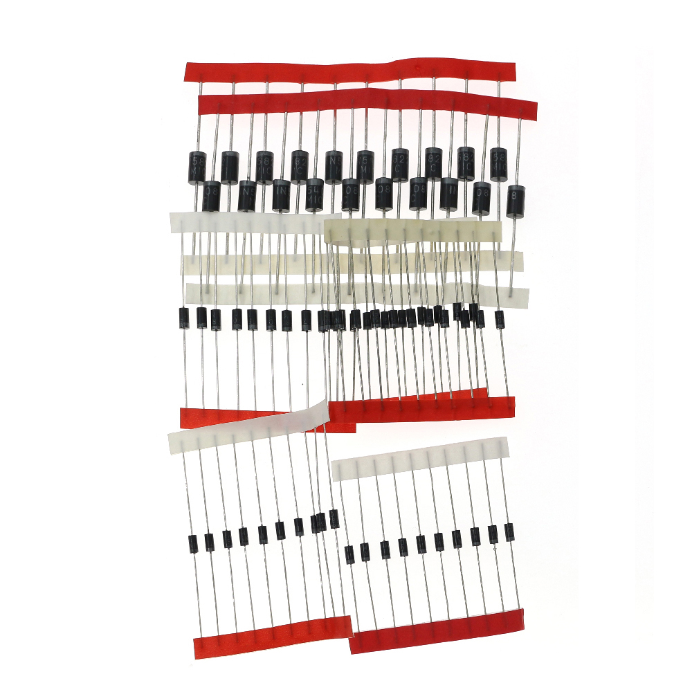 240Pcs-14-Value-Diode-Rectifier-Fast-Recovery-Schottky-Switching-Diode-Assortment-Kit-1N4001-1N4004--1973229-1