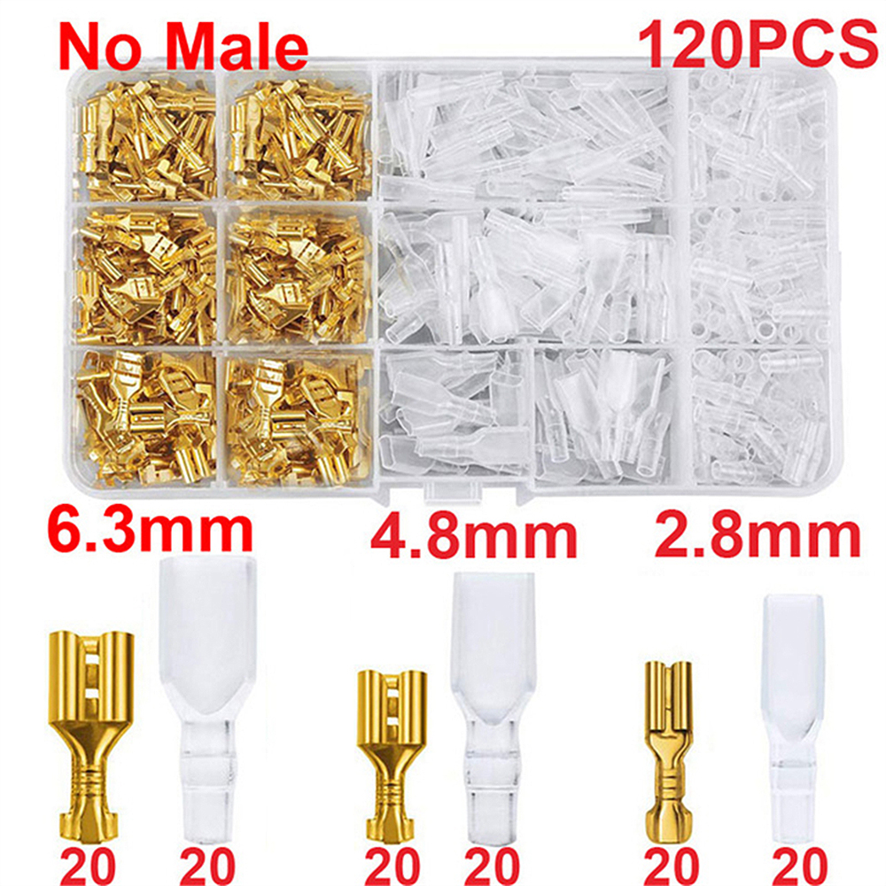 284863mm-Crimp-Terminals-Electrical-Insulated-Female-Male-Wire-Connector-Spade-Connectors-Terminals--1971008-7