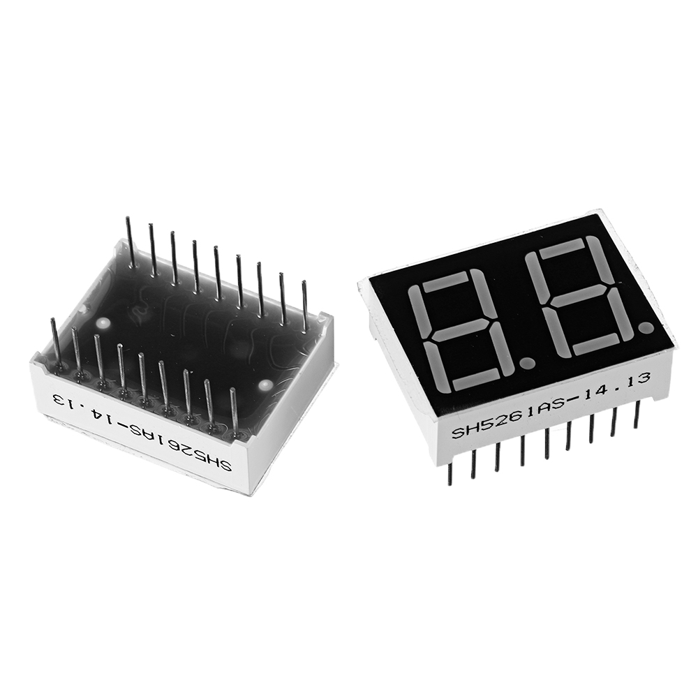 2Pcs-SH5261AS-1413-056-inch-LED-Digital-Tube-Two-digit-Common-Cathode-Bright-Red-Light-1777172-4
