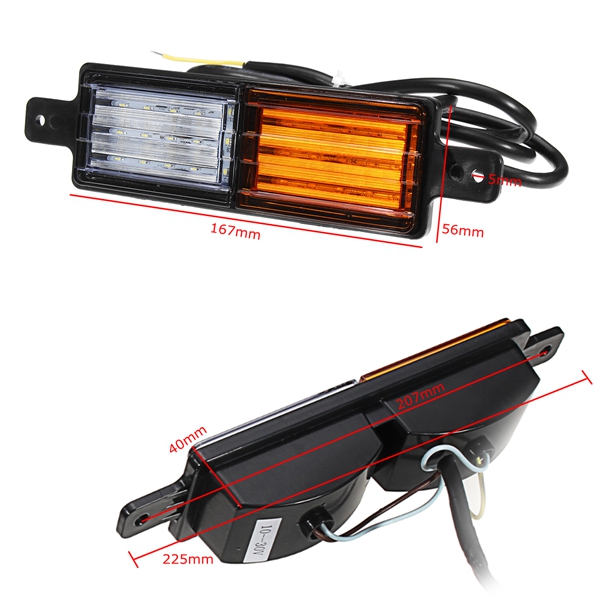 2pcs-DC-10-30V-Universal-Truck-Trailer-Bull-Bar-Front-LED-Indicator-Park-Lamp-LED-Warning-Light-1228391-2