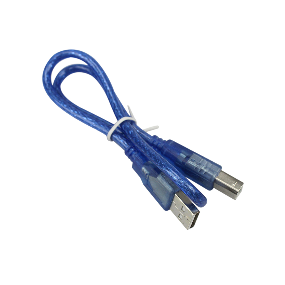 30CM-Blue-USB-20-Type-A-Male-to-Type-B-Male-Power-Data-Transmission-Cable-For-UN0-R3-MEGA-2560-1306749-5