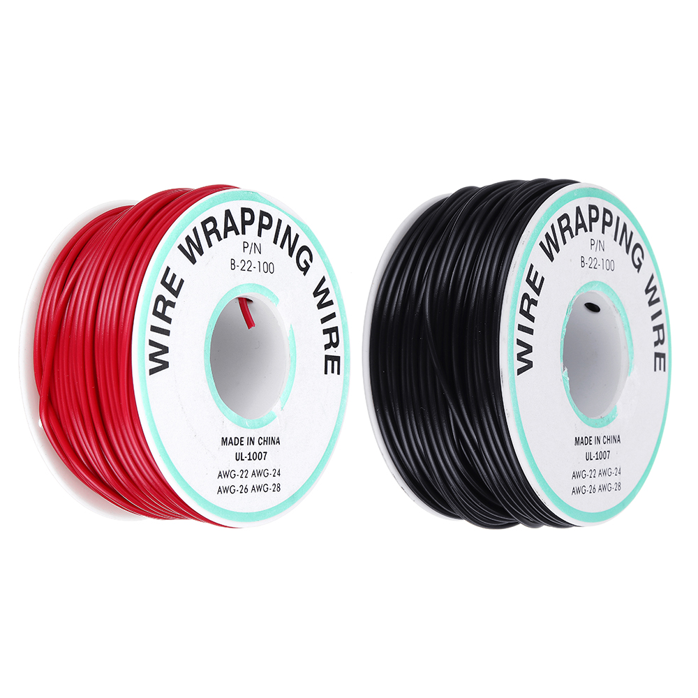 30M-22AWG-BlackRed-UL-1007-Cable-Line-PCB-Wire-Tinned-Copper-Solid-Wires-OK-Line-Electrical-Wire-DIY-1674335-1