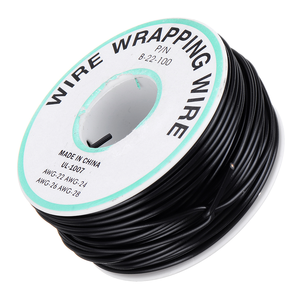 30M-22AWG-BlackRed-UL-1007-Cable-Line-PCB-Wire-Tinned-Copper-Solid-Wires-OK-Line-Electrical-Wire-DIY-1674335-2