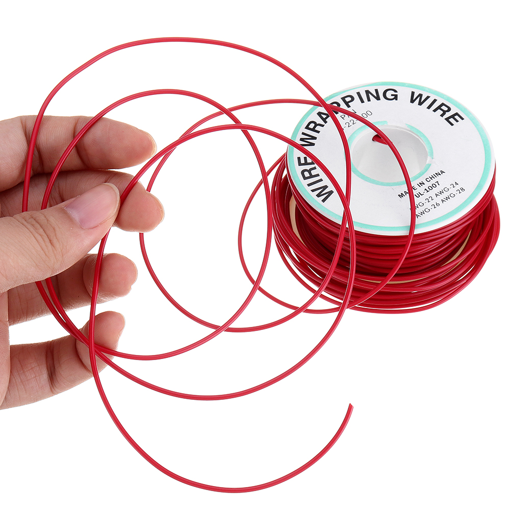 30M-22AWG-BlackRed-UL-1007-Cable-Line-PCB-Wire-Tinned-Copper-Solid-Wires-OK-Line-Electrical-Wire-DIY-1674335-7
