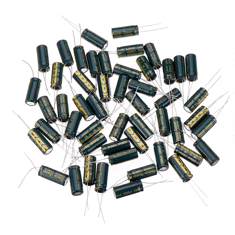 50pcs-16v-3300uf-10x25MM-High-frequency-low-ESR-Radial-Electrolytic-Capacitor-1632426-1