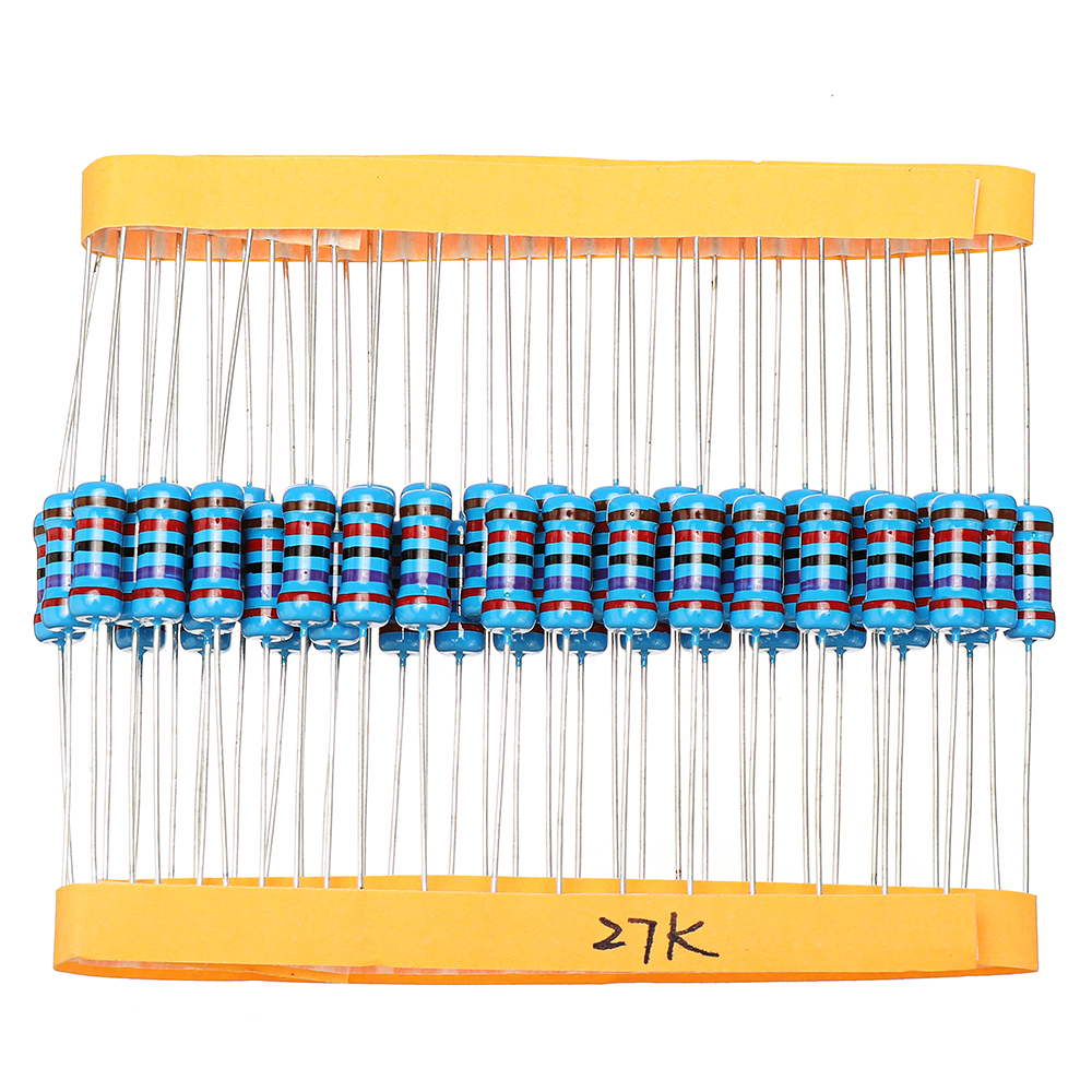 50pcs-1W-27KR-Metal-Film-Resistor-1-27K-ohm-Resistance-1651015-1