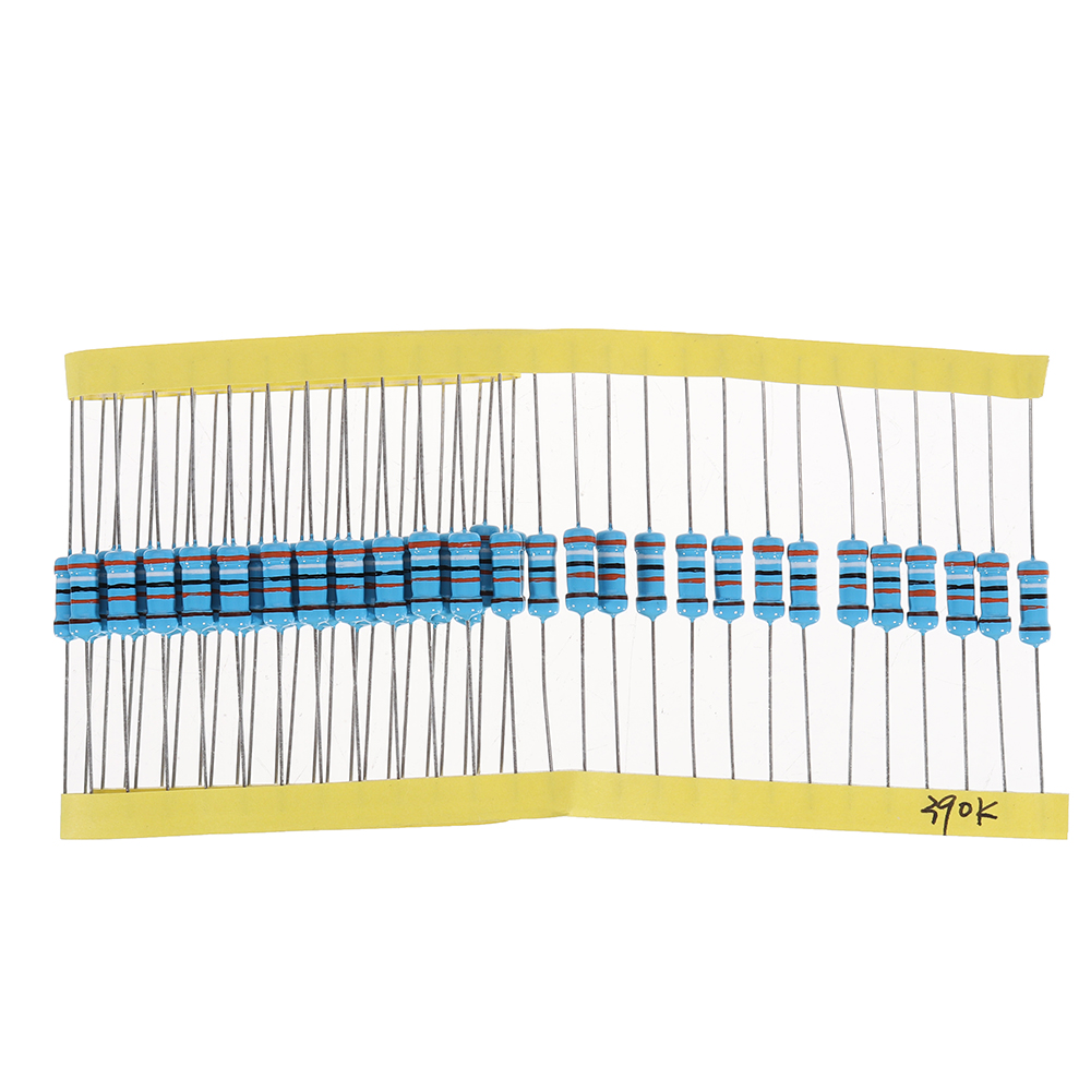 50pcs-1W-390KR-Metal-Film-Resistor-1-390K-ohm-Resistance-1650518-4