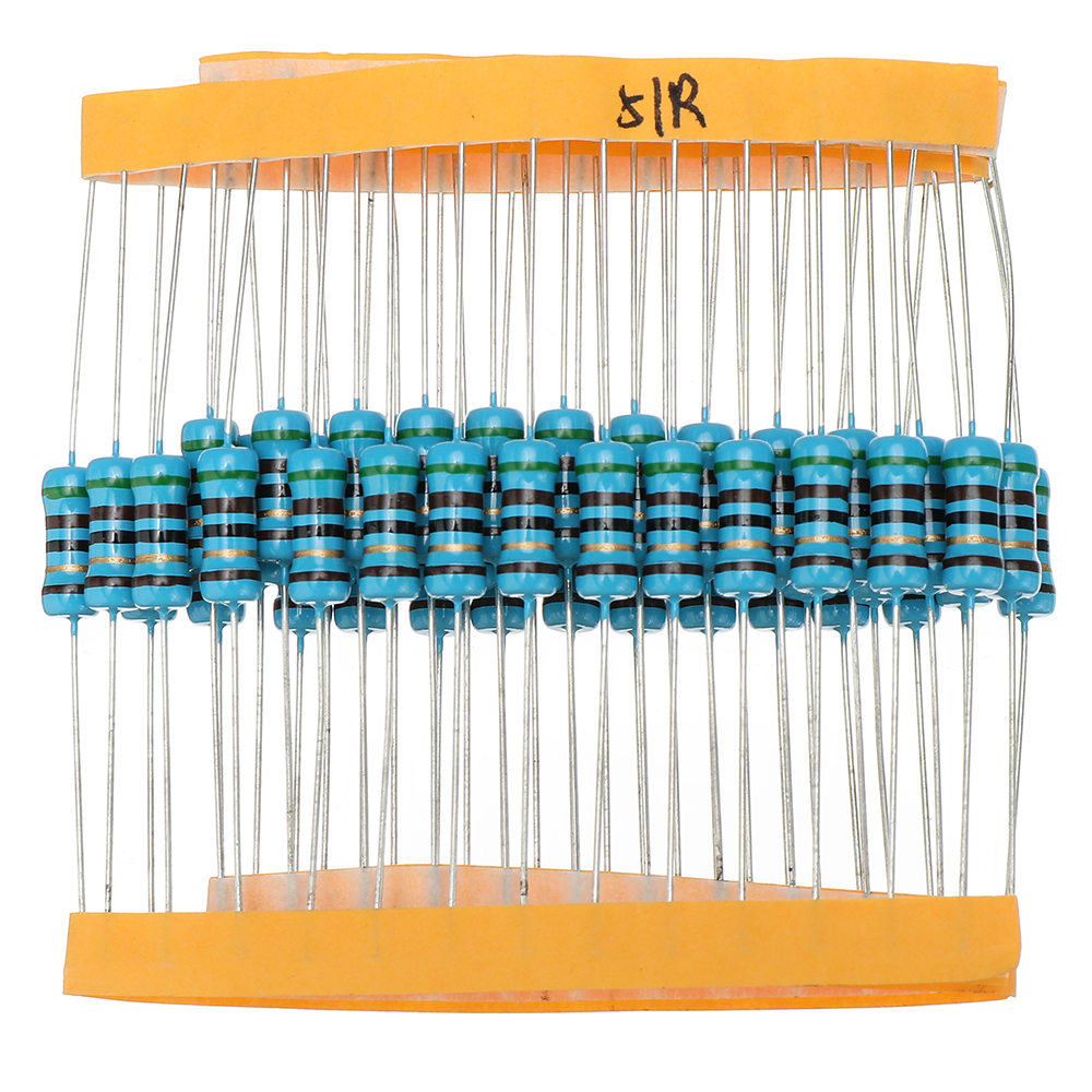 50pcs-1W-51R-Metal-Film-Resistor-1-51-ohm-Resistance-1651011-2
