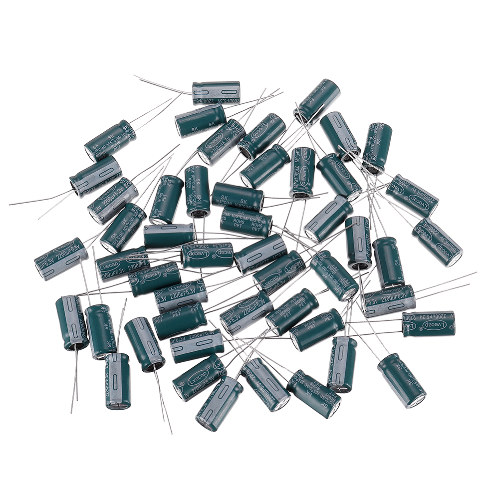 50pcs-63V-2200UF-10x20MM-High-Frequency-Low-ESR-Radial-Electrolytic-Capacitor-1631701-1
