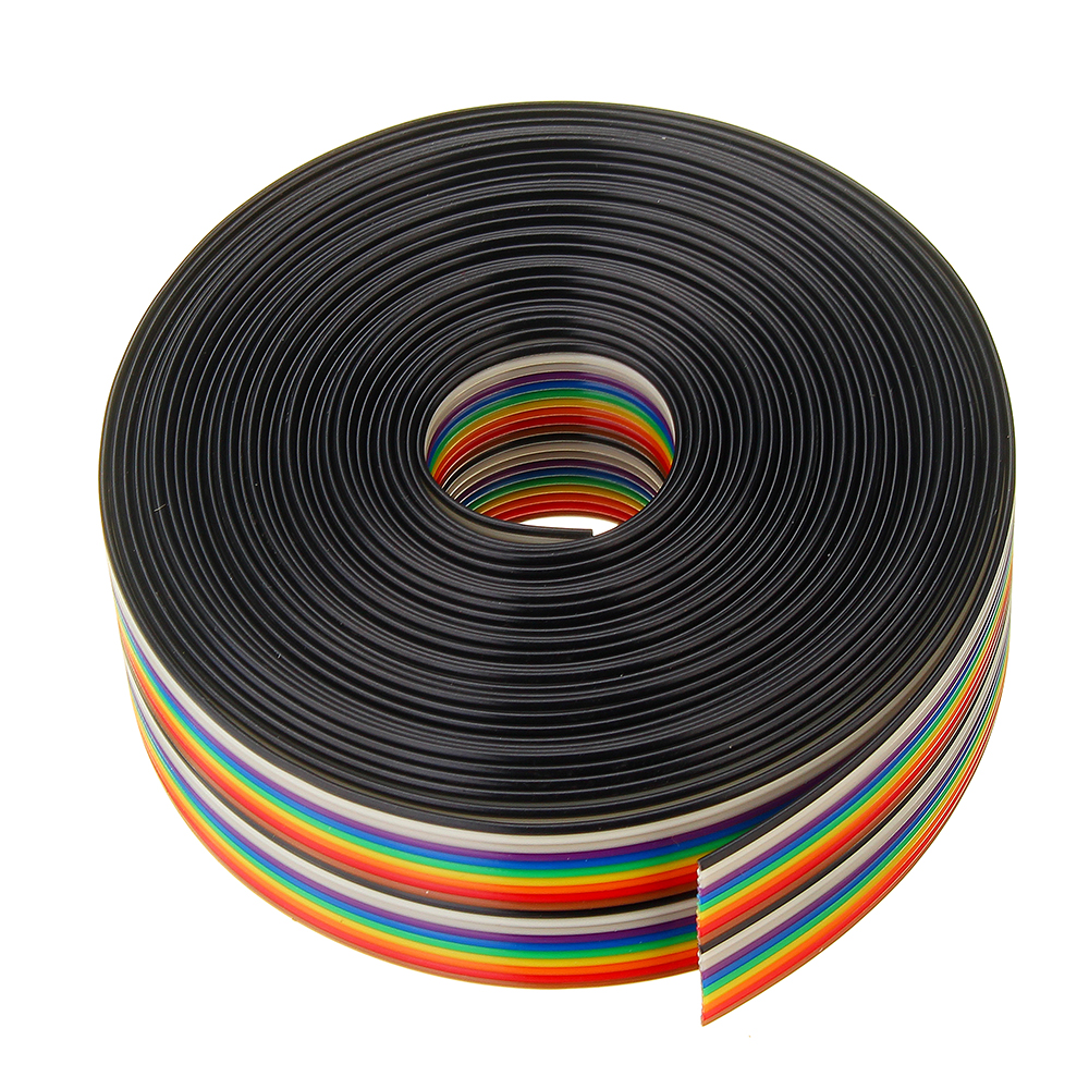 5M-127mm-Pitch-Ribbon-Cable-20P-Flat-Color-Rainbow-Ribbon-Cable-Wire-Rainbow-Cable-1423668-1