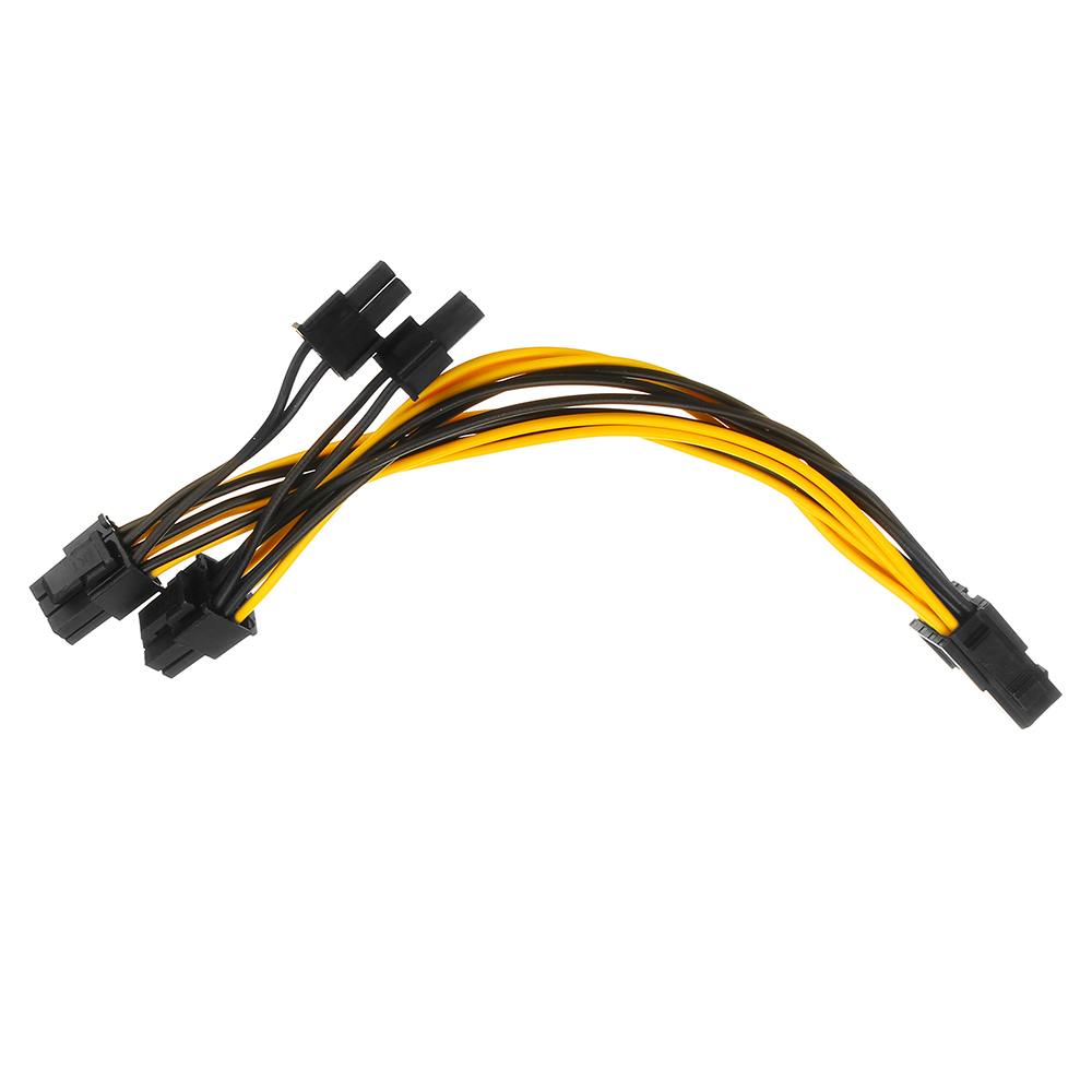 5Pcs-PCI-E-6-pin-To-2x-62-pin-Power-Splitter-Cable-PCIE-PCI-Express-1422078-4