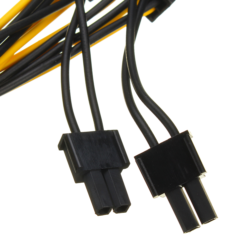 5Pcs-PCI-E-6-pin-To-2x-62-pin-Power-Splitter-Cable-PCIE-PCI-Express-1422078-6