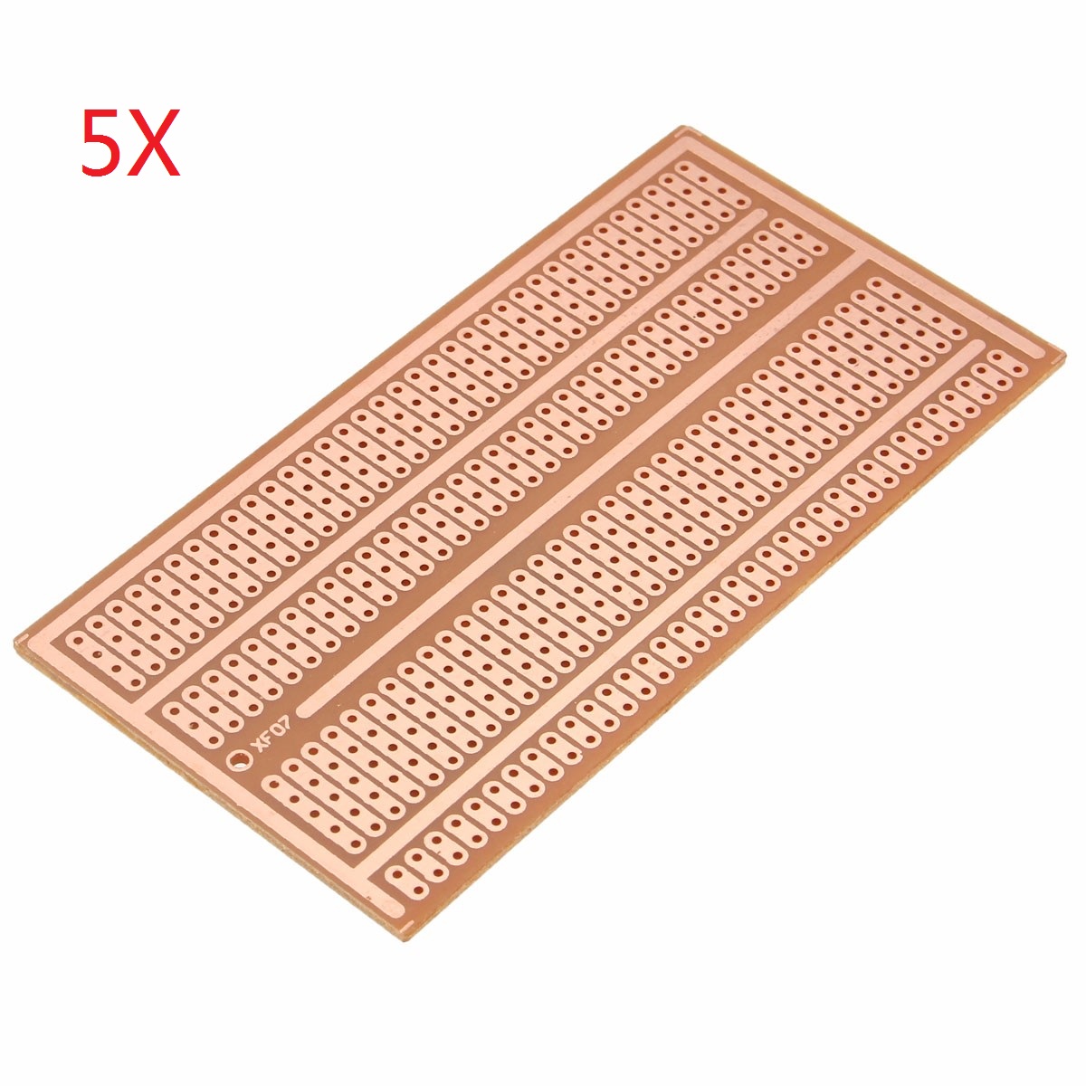 5pcs-5X10cm-Single-Side-Copper-Prototype-Paper-PCB-Breadboard-2-3-5-Joint-Hole-1043251-1