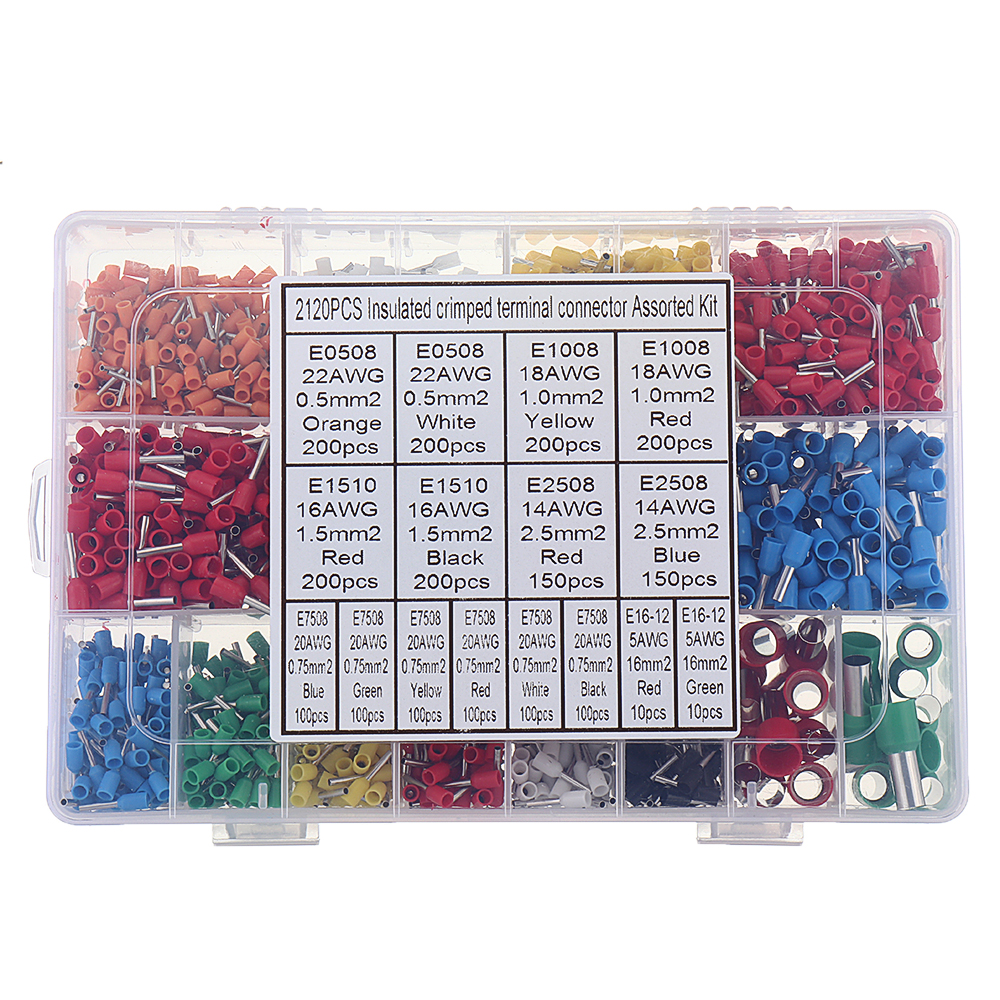Aemedyreg-2120pcs-Insulated-Cord-Pin-End-Terminals-Tin-Plated-Copper-Crimp-Connector-Ferrules-Kit-Se-1591168-1