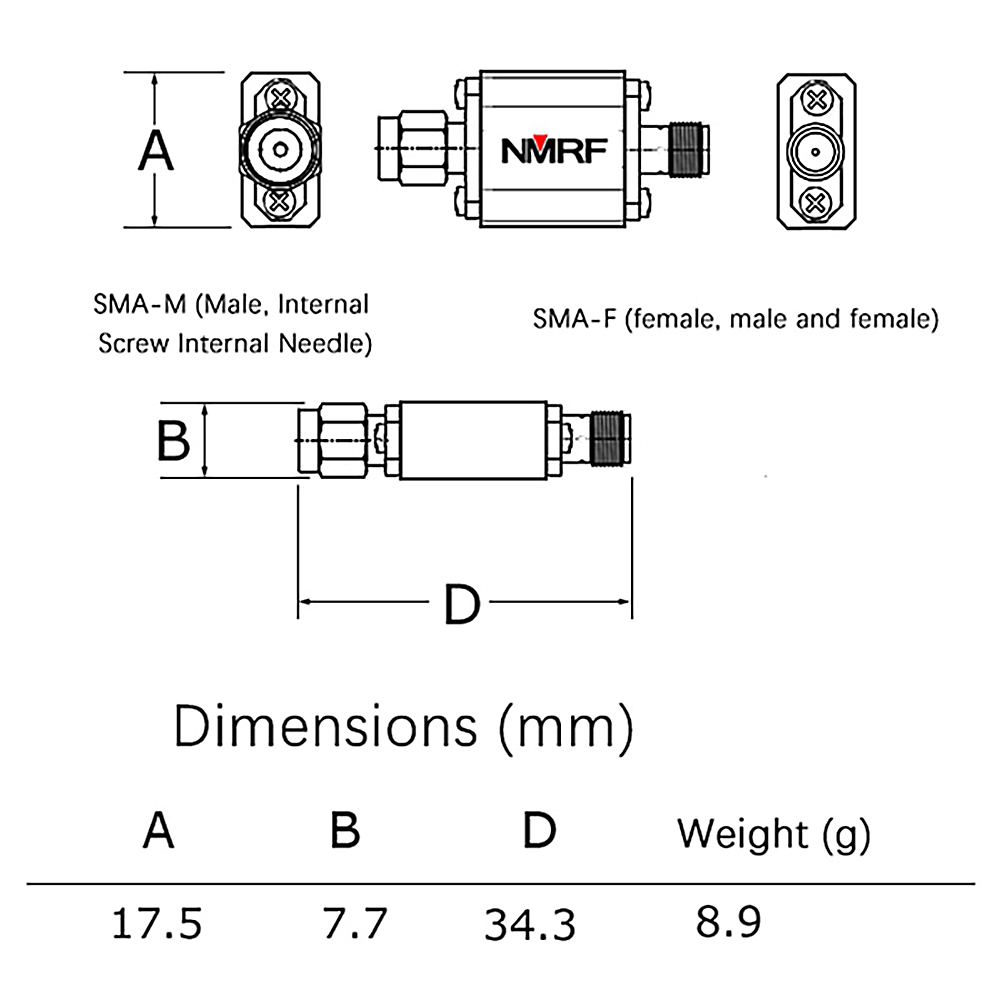 FBP-2350S-RF-Coaxial-Filter-23502370MHz-SAW-Bandpass-50MHz-Bandwidth-Filter-1973691-1
