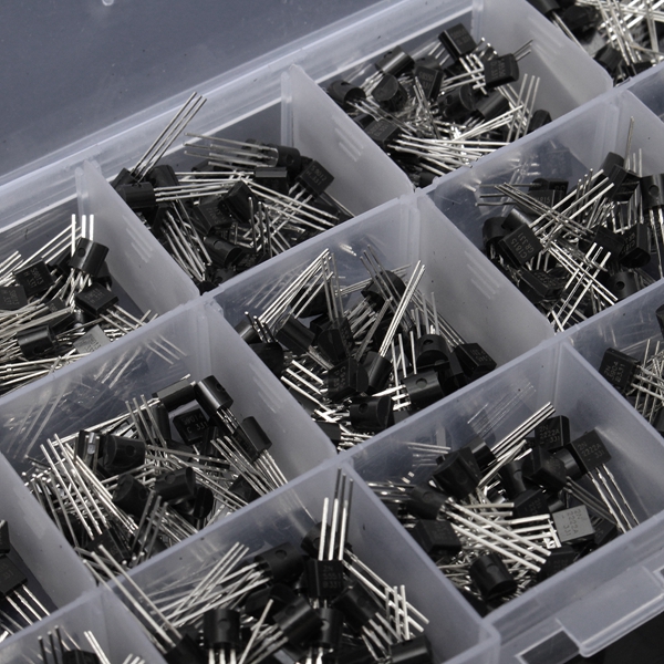 Geekcreitreg-600Pcs-TO-92-NPN-PNP-Bipolar-Transistor-15-Value-Assortment-Kit-1098096-3