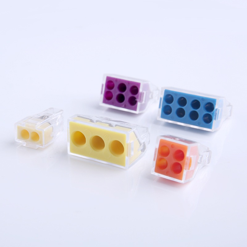 HORDreg-20-Pcs-H-773-102-2-Holes-Electrical-Connectors-for-Decoration-Lamps-with-Plastic-Box-1834329-2