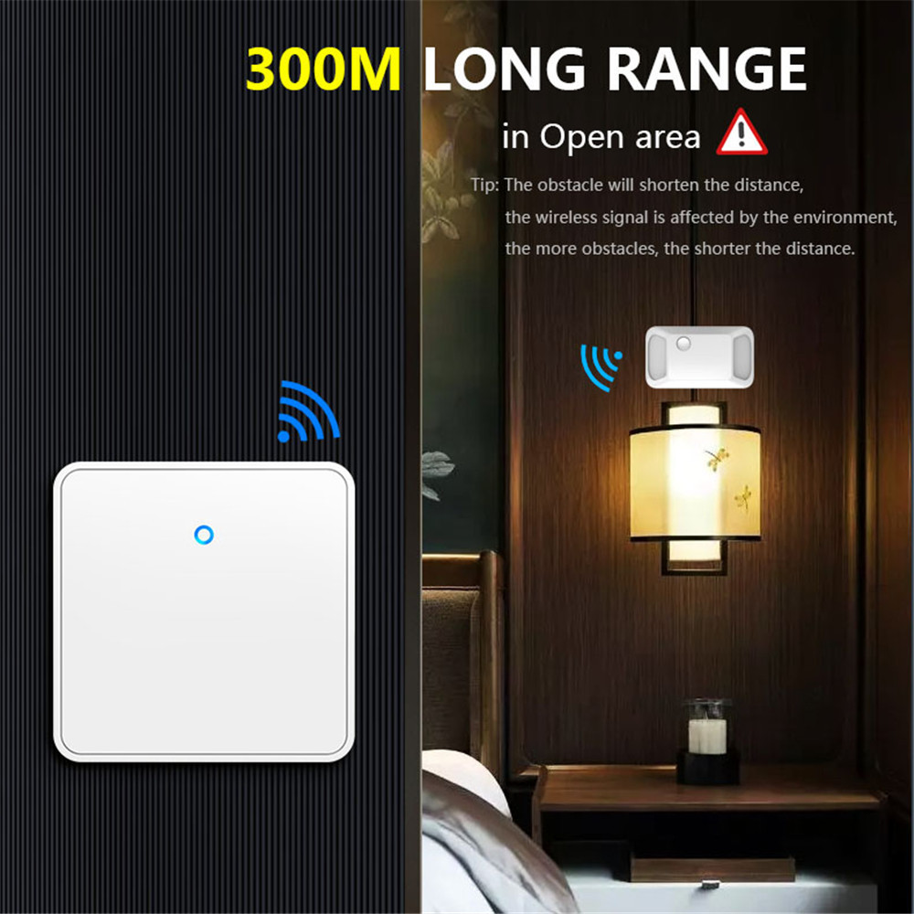 SMATRUL-H9-Gold-433Mhz-300M-1Gang-Wireless-Smart-Switch-1677845-2