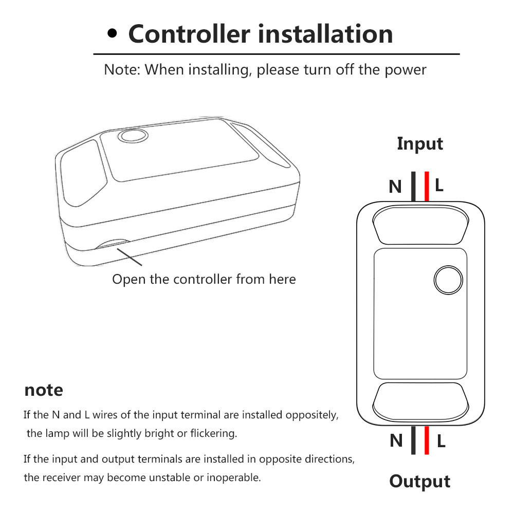SMATRUL-H9-White-433Mhz-300M-White-RF-Remote-Controller-1677900-11