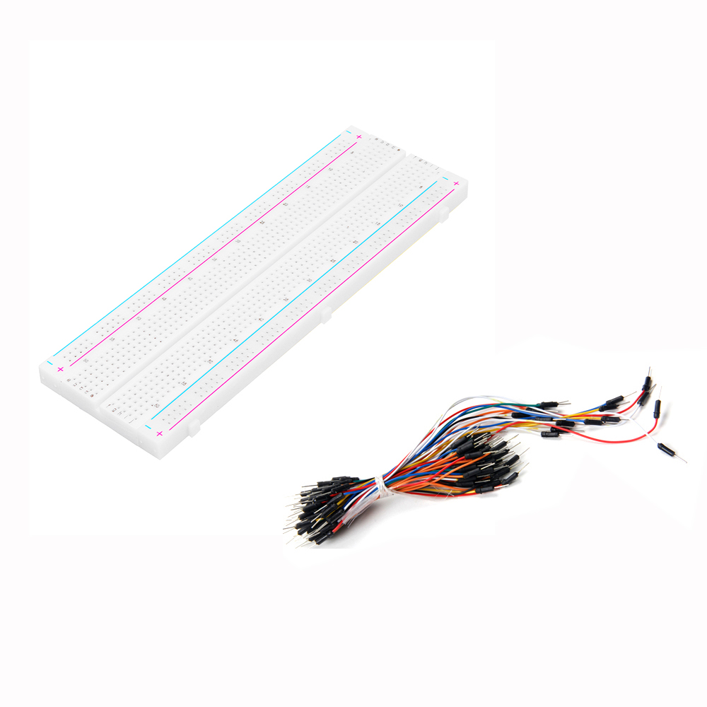 Test-Develop-DIY-830-Point-Solderless-PCB-Breadboard-For-MB-102-MB102-with-65pcs-Male-To-Male-Breadb-1528649-1