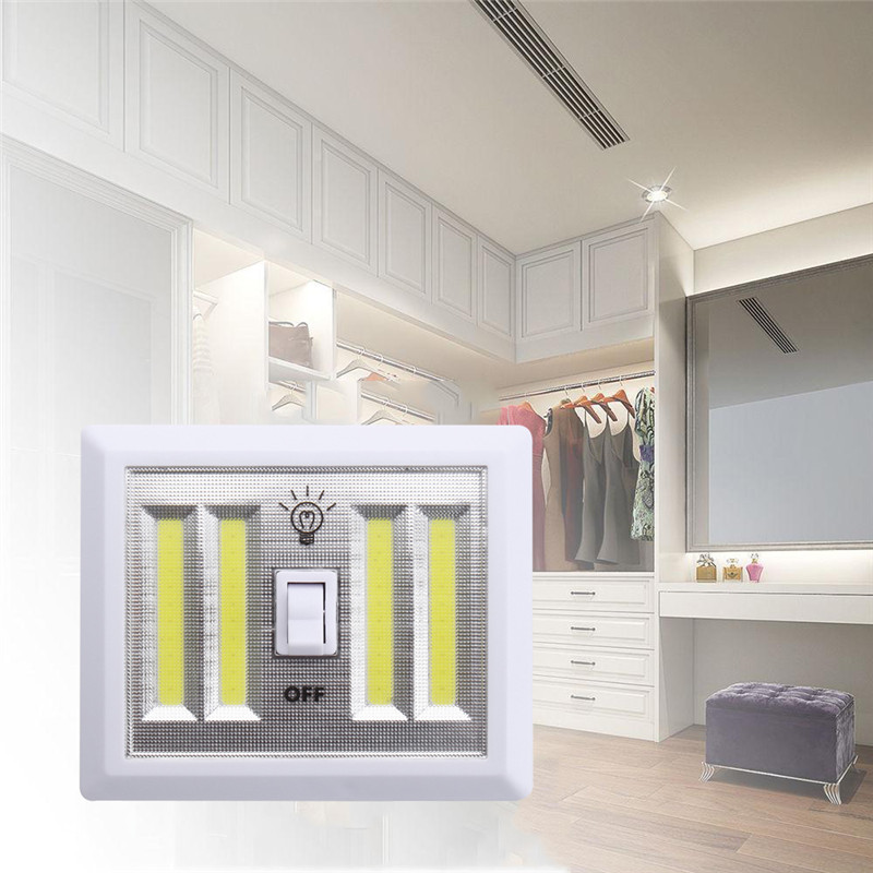 Battery-Powered-4-COB-LED-Night-Light-Wall-Switch-Self-Stick-Closet-6000K-White-Bright-1153569-1