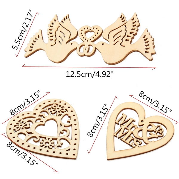 10pcs-Wooden-Laser-Cut-Heart-Shapes-Craft-Embellishments-Decoration-Wedding-Favors-1079817-1