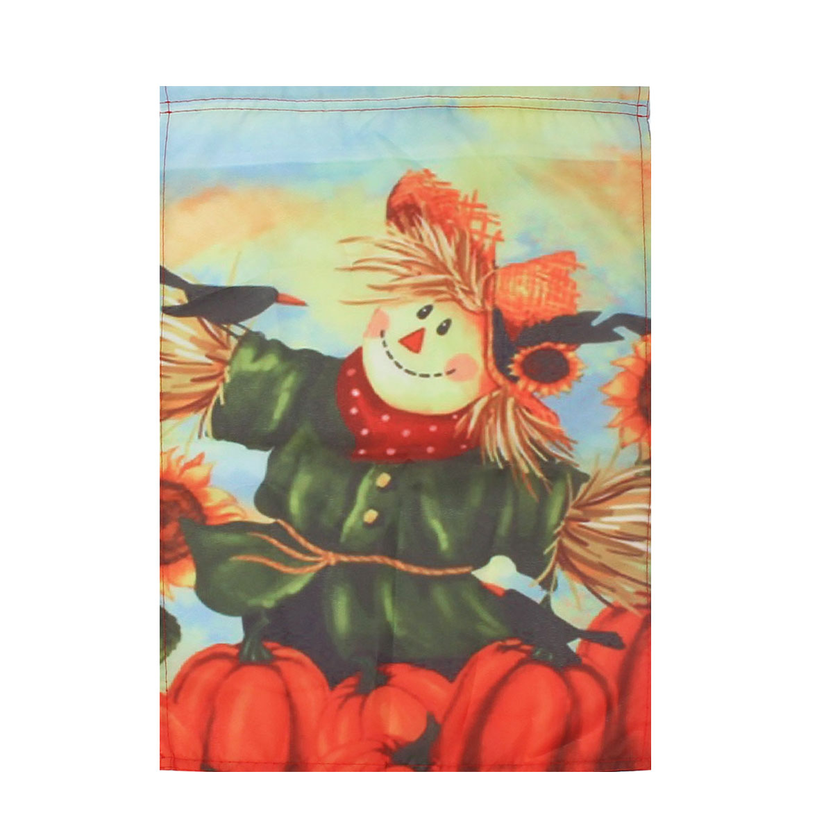 12-x-18-Autumn-Black-Crow-Pumpkins-Scarecrow--Sunflower-Fall-Garden-Flag-Decorations-1357611-6