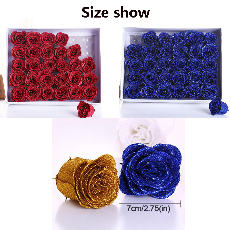 30PCS-Artificial-Rose-Flower-Crystal-Gold-Powder-Valentines-Day-Party-Gift-Decorations-1600349-6