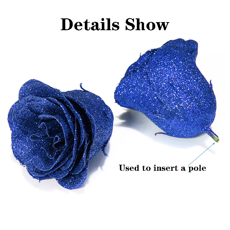 30PCS-Artificial-Rose-Flower-Crystal-Gold-Powder-Valentines-Day-Party-Gift-Decorations-1600349-8