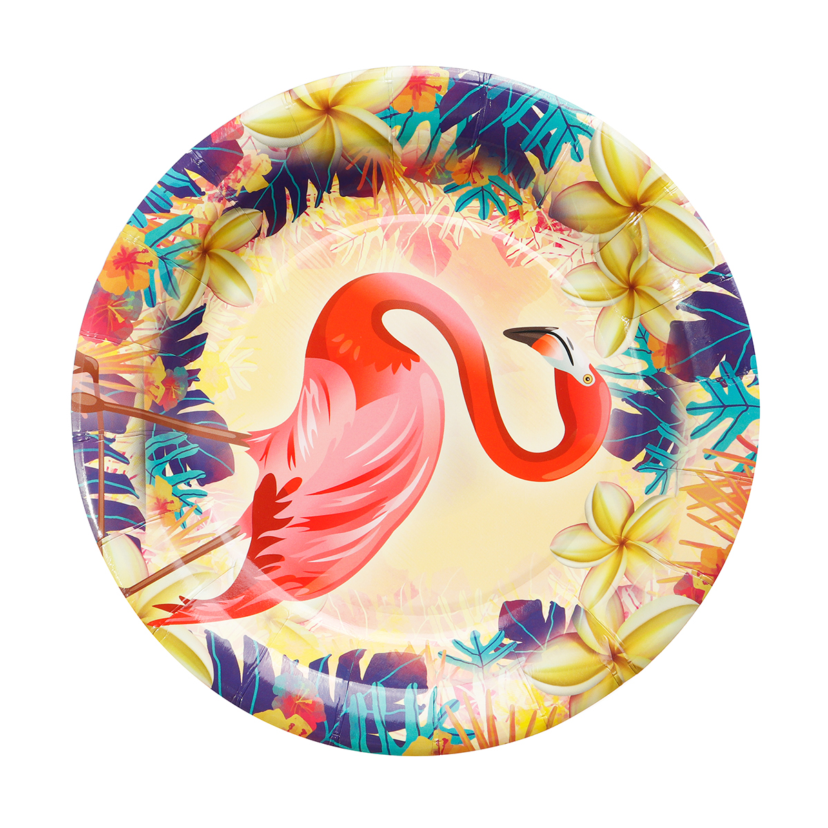 84Pcs-Flamingo-Kids-Birthday-Party-Tableware-Set-Decor-Plates-Mask-Paper-Box-Cup-Decoration-Toys-1599363-6