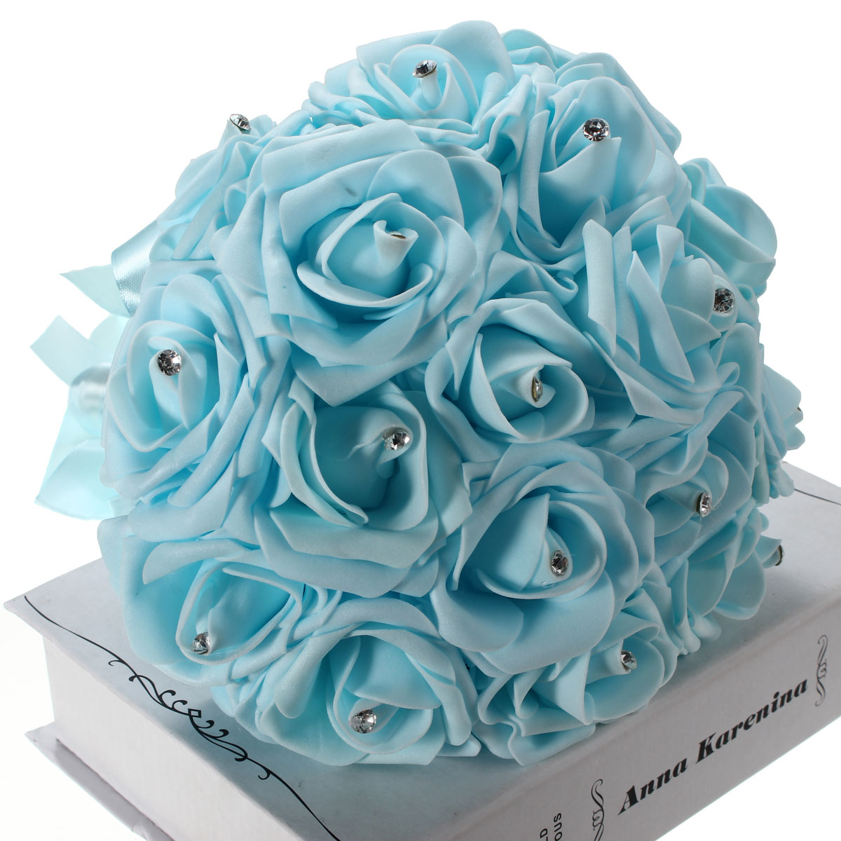 Crystal-Artificial-Foam-Rose-Flower-Bridesmaid-Bouquet-Bridal-Wedding-Decorations-1013494-2
