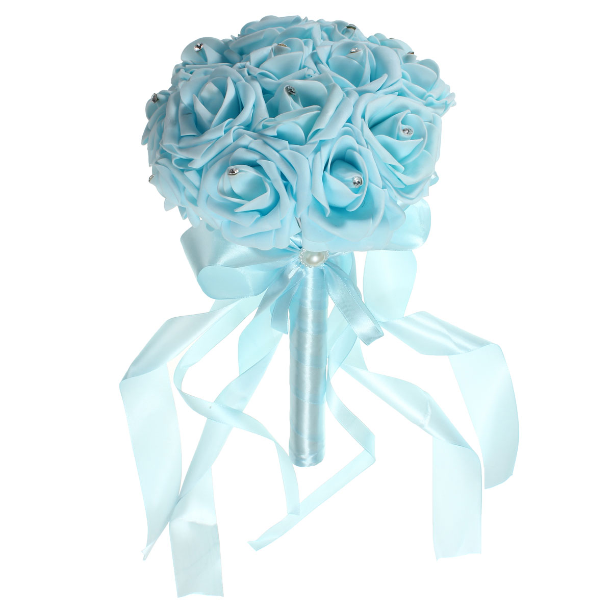 Crystal-Artificial-Foam-Rose-Flower-Bridesmaid-Bouquet-Bridal-Wedding-Decorations-1013494-4