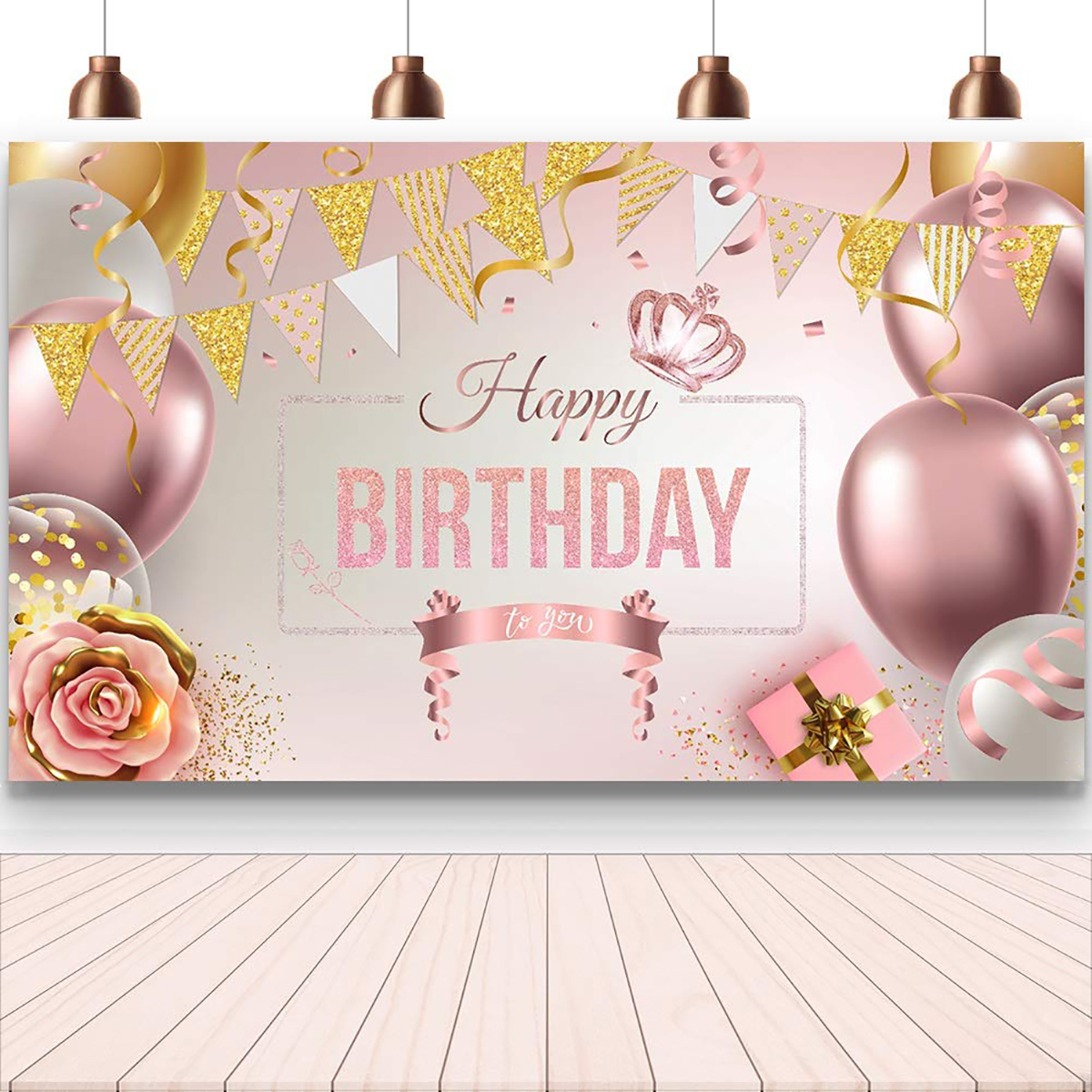 Happy-Birthday-Decorations-Banner-Large-Rose-Gold-Balloons-Backdrop-Theme-Poster-1834298-4