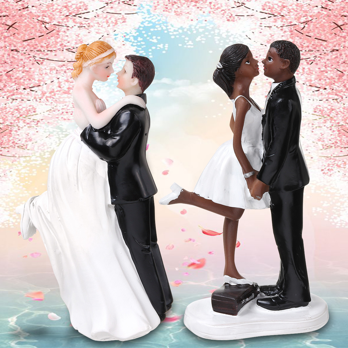 Romantic-Funny-Wedding-Cake-Topper-Figure-Bride-Groom-Couple-Bridal-Decorations-1421525-1