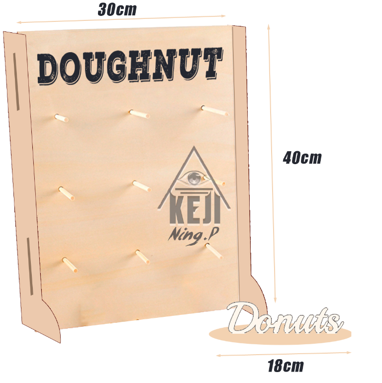 Wooden-9-Donut-Wall-Candy-Stand-Table-Holder-Home-Decor-Wedding-Party-Supplies-Decorations-1638369-8