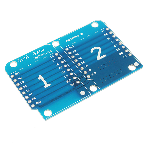 3Pcs-Double-Socket-Dual-Base-Shield-For-D1-Mini-NodeMCU-ESP8266-DIY-PCB-D1-Expansion-Board-1184815-3