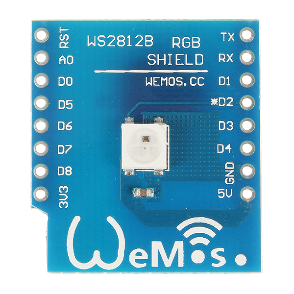 3Pcs-Geekcreitreg-WS2812B-RGB-Shield-Expansion-Module-For-D1-Mini-Development-Board-1287963-2