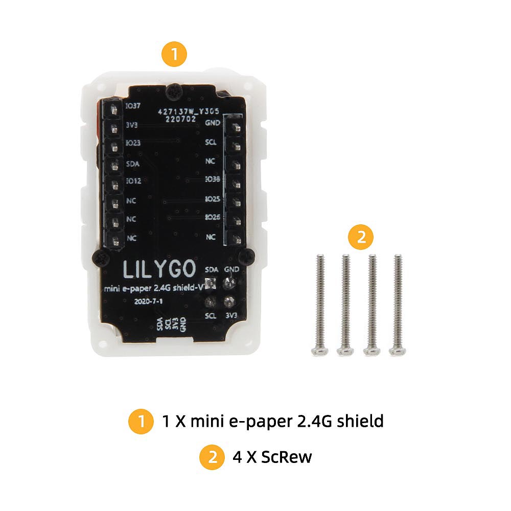 LILYGOreg-Mini-E-Paper-Shield-nRF24L01-24G-Transceiver-Module-24GHz-ISM-Band-180deg-Rotation-Antenna-1971124-3