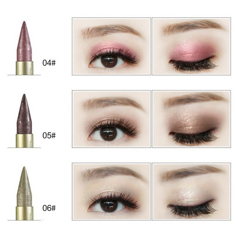 HengFang-Shimmer-Eye-Shadow-Stick-Glitter-Eyeshadow-Waterproof-Black-Eyeliner-Highlighter-Makeup-1212126-5