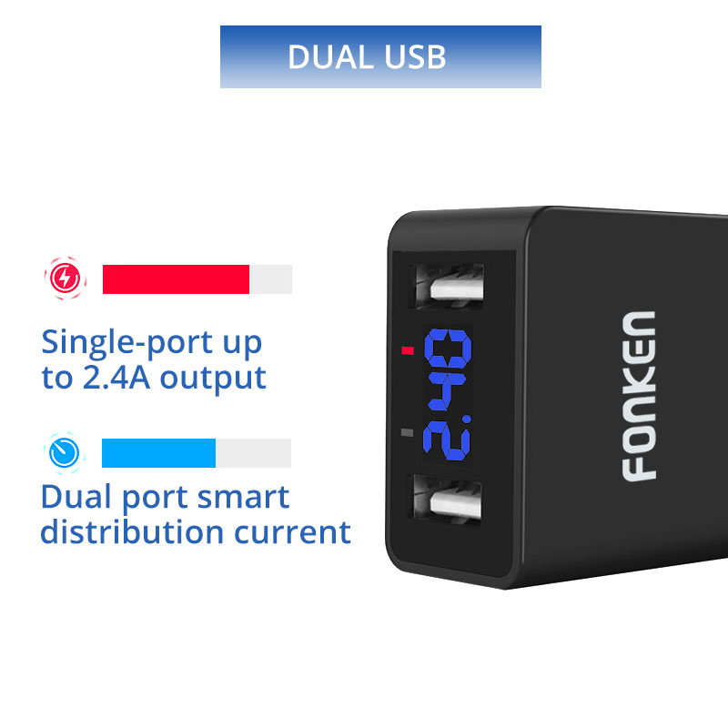 FONKEN-24A-Dual-USB-Ports-Fast-Charging-LED-Display-EU-Charger-Adapter-For-iPhone-X-XS-Oneplus-Pocop-1535800-4