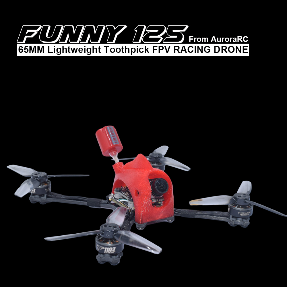AuroraRC-FUNNY125-25-Inch-3S-Toothpick-FPV-Racing-Drone-PNPBNF-AIO-F4-FC-13A-ESC-1103-8000KV-Motor-1-1817975-1