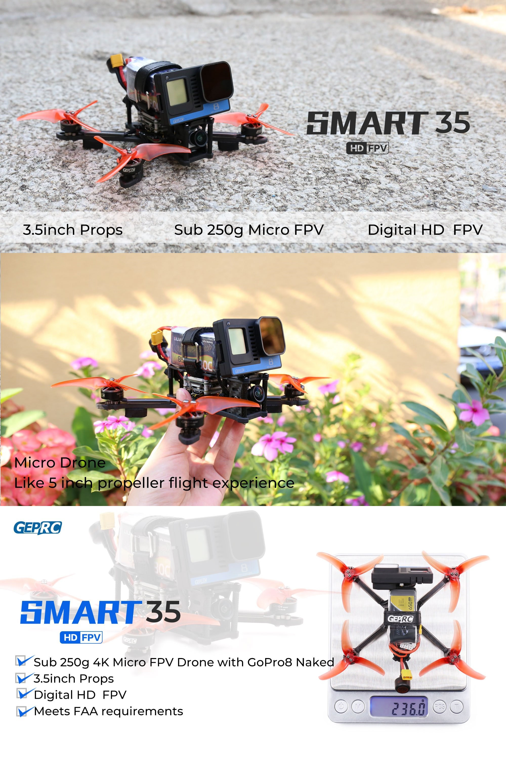 GEPRC-SMART-35-HD-35-Inch-4S-Micro-Freestyle-Toothpick-FPV-Racing-Drone-Caddx-Vista-Nebula-Nano-GEP--1850026-1