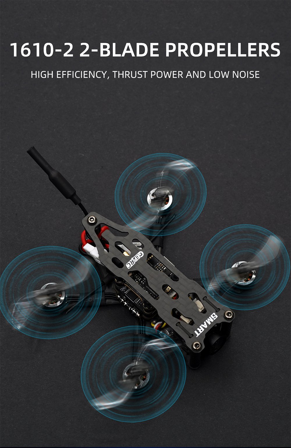 GEPRC-SMART16-78mm-2S-Freestyle-Analog-FPV-Racing-Drone-BNF-Caddx-Ant-Camera-F411-FC-12A-BLheli_S-4I-1916825-7