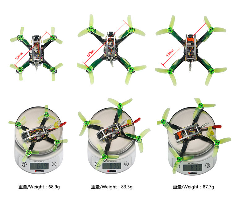 KINGKONGLDARC-FLY-EGG-V2-130-130mm-RC-FPV-Racing-Drone-w-F3-12A-4in1-Blheli_S-16CH-800TVL-PNP-BNF-1164224-6