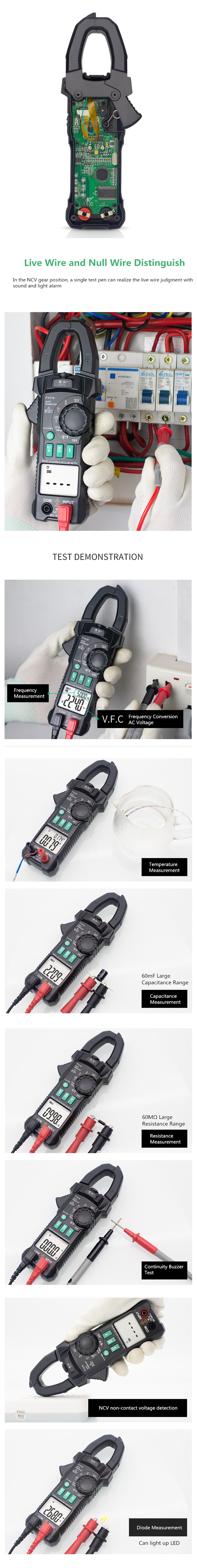 FUYI-FY219-Double-Display-ACDC-True-RMS-Digital-Clamp-Meter-Portable-Multimeter-Voltage-Current-Mete-1627563-3