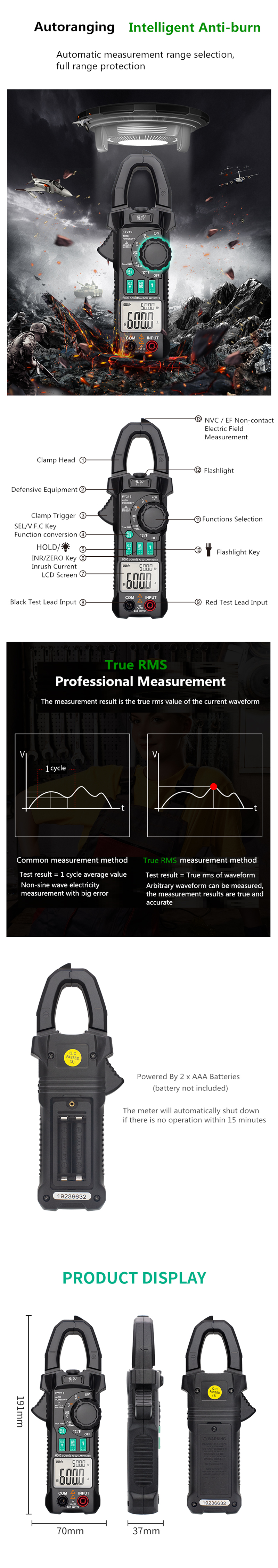 FUYI-FY219-Double-Display-ACDC-True-RMS-Digital-Clamp-Meter-Portable-Multimeter-Voltage-Current-Mete-1627563-4