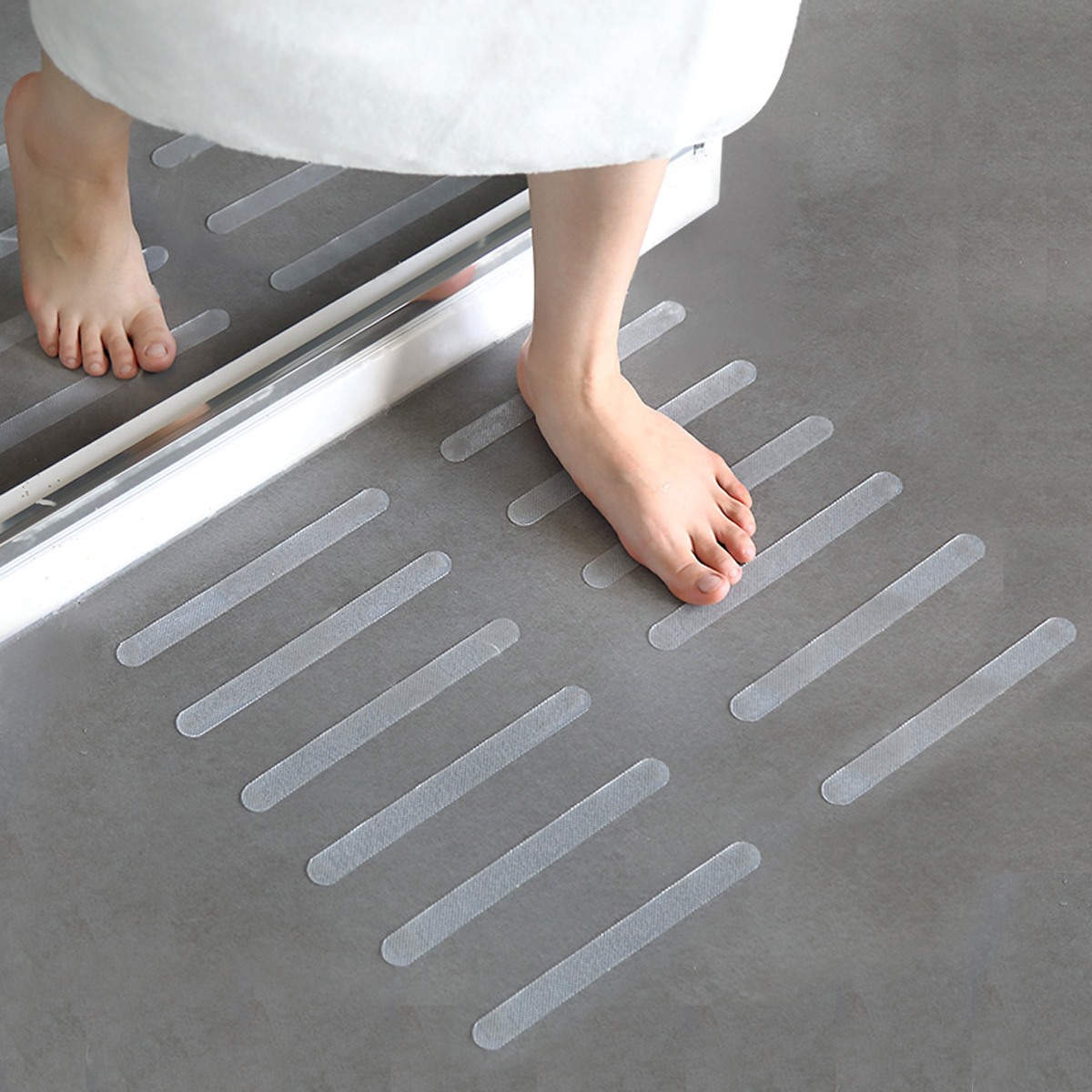 12Pcs-Anti-Slip-Stair-Tread-Clear-Tape-Waterproof-Strong-Floor-Non-Slip-Sticker-1342653-5