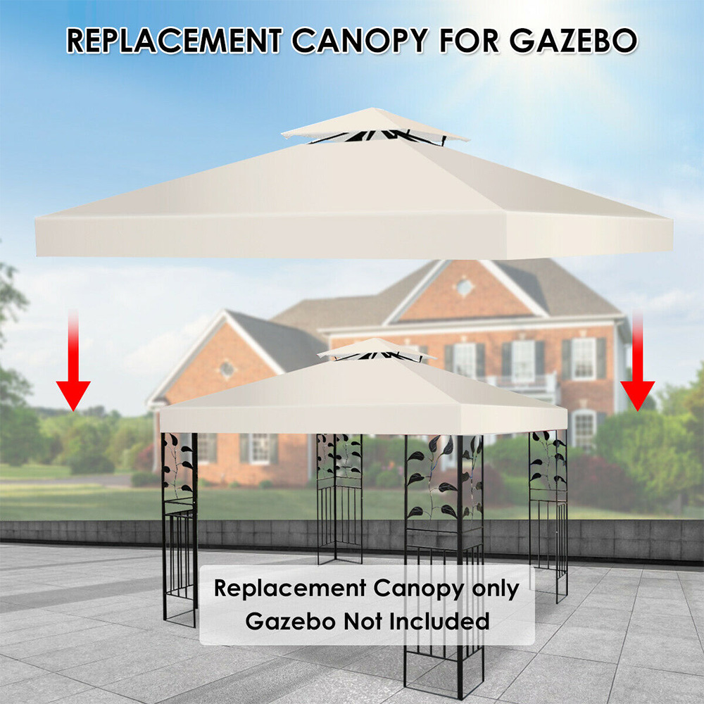 2-Tier-3x3m-Garden-Gazebo-Top-Cover-Roof-Replacement-Fabric-Tent-Canopy-1633790-7