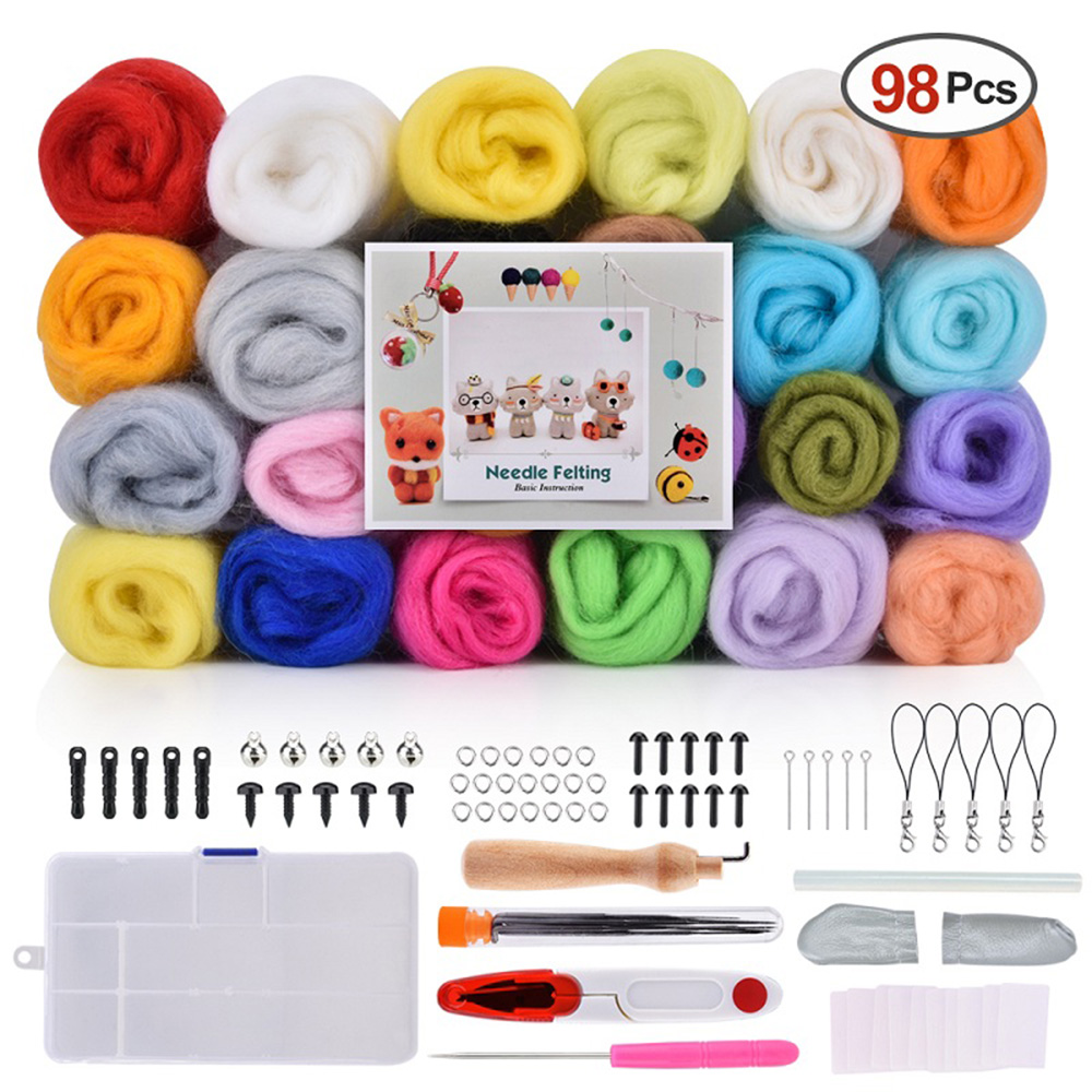 24-Color-DIY-Wool-Felt-Kit-Needles-Tool-Set-Handmade-Needle-Felting-Mat-Starter-Fabric-Sewing-Kit-fo-1611656-1